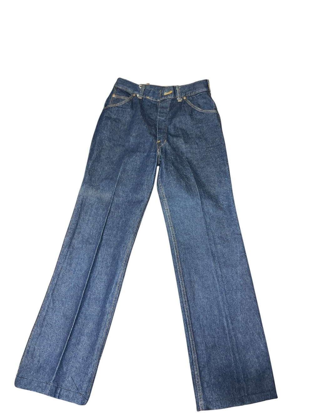 Classic Straight Leg Women’s Jeans in Dark Blue